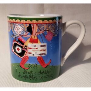I'm not A Shopaholic I'm Stimulating the Economy 20oz Coffee Mug Lorilynn Simms